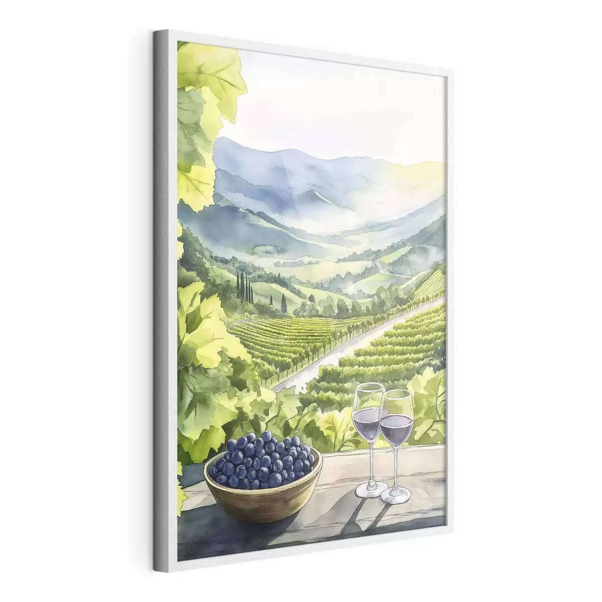 Poster Wein und Freiheit f42444