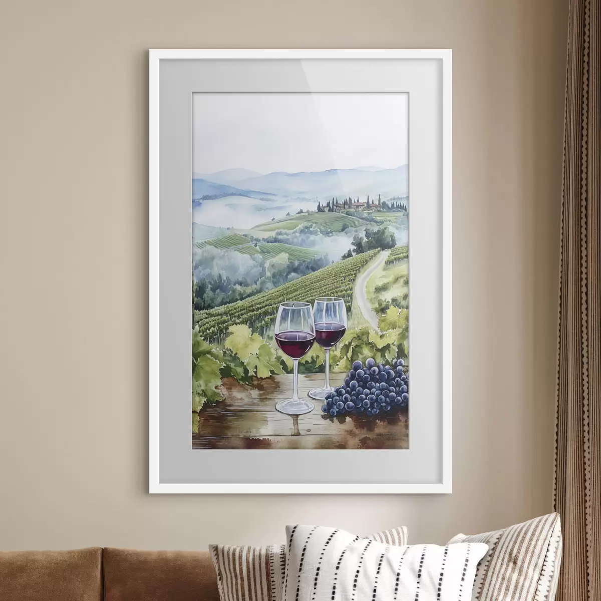 Poster Wein und Traum f42445