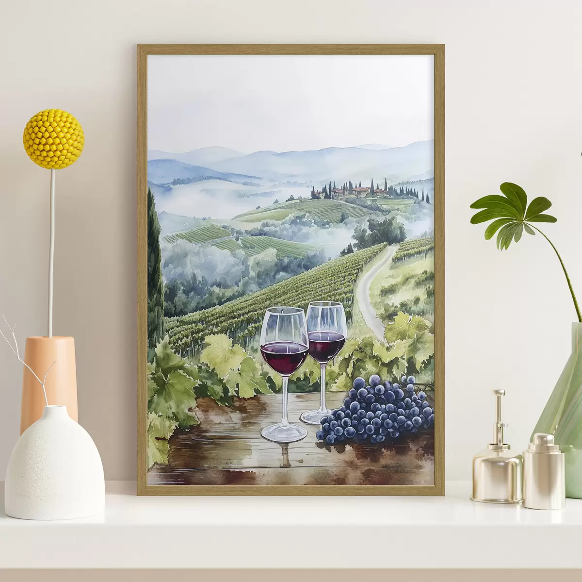 Poster Wein und Traum f42445