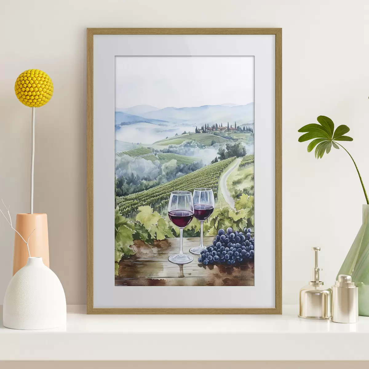Poster Wein und Traum f42445
