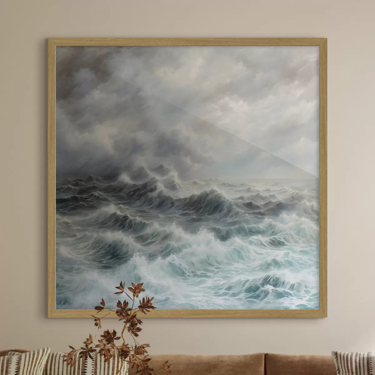 Poster Sturm auf dem Meer f42530