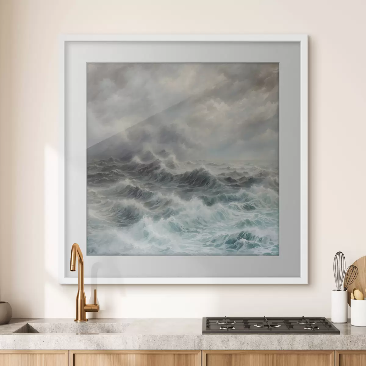 Poster Sturm auf dem Meer f42530