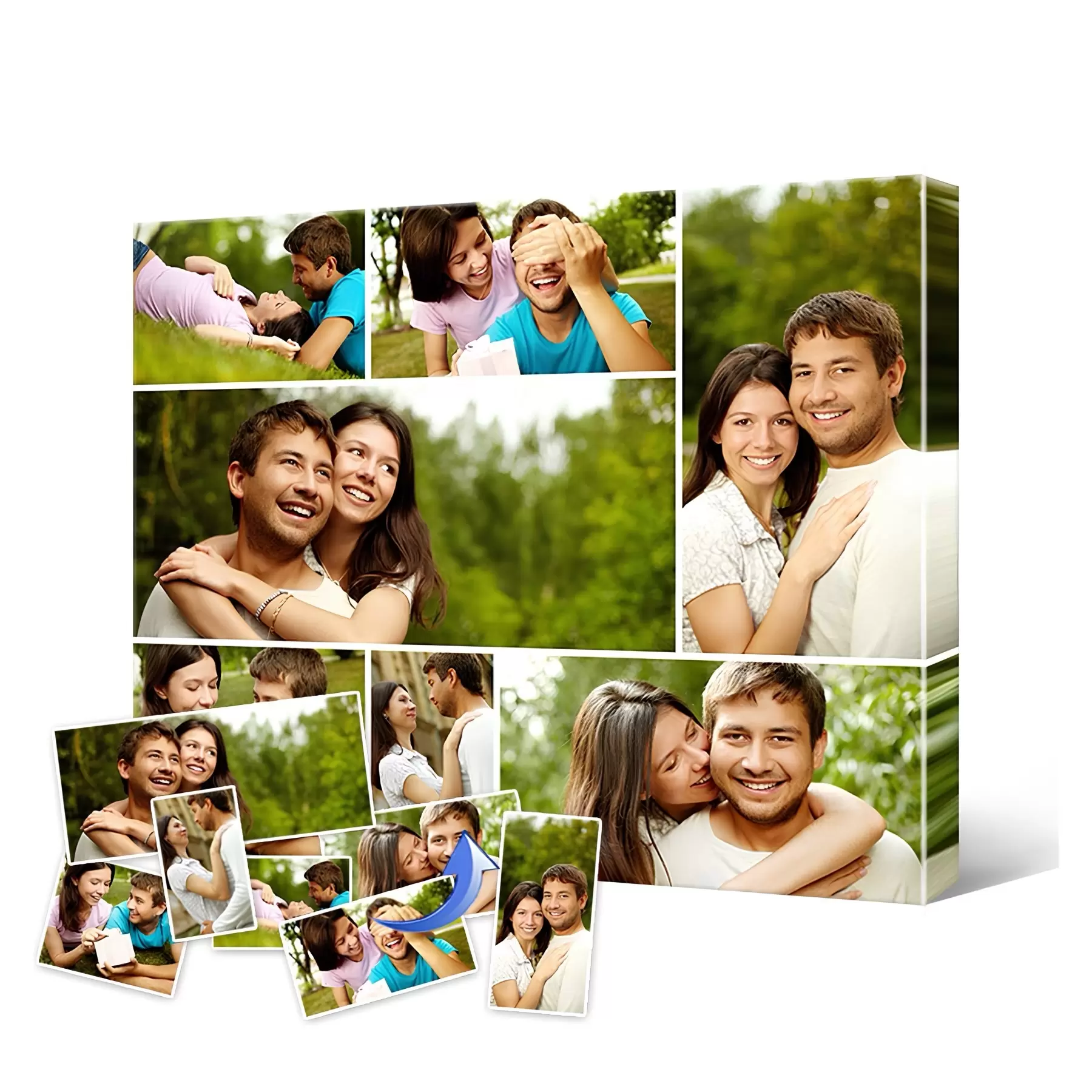Fototapete Leinwand collageauf Bestellung s42666