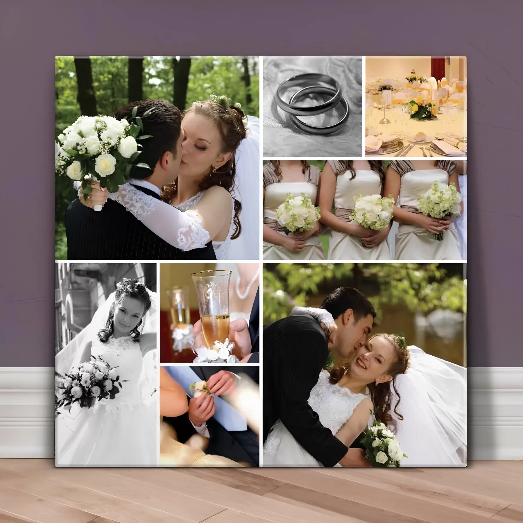 Fototapete Leinwand-Collage aus meinen Fotos s42670