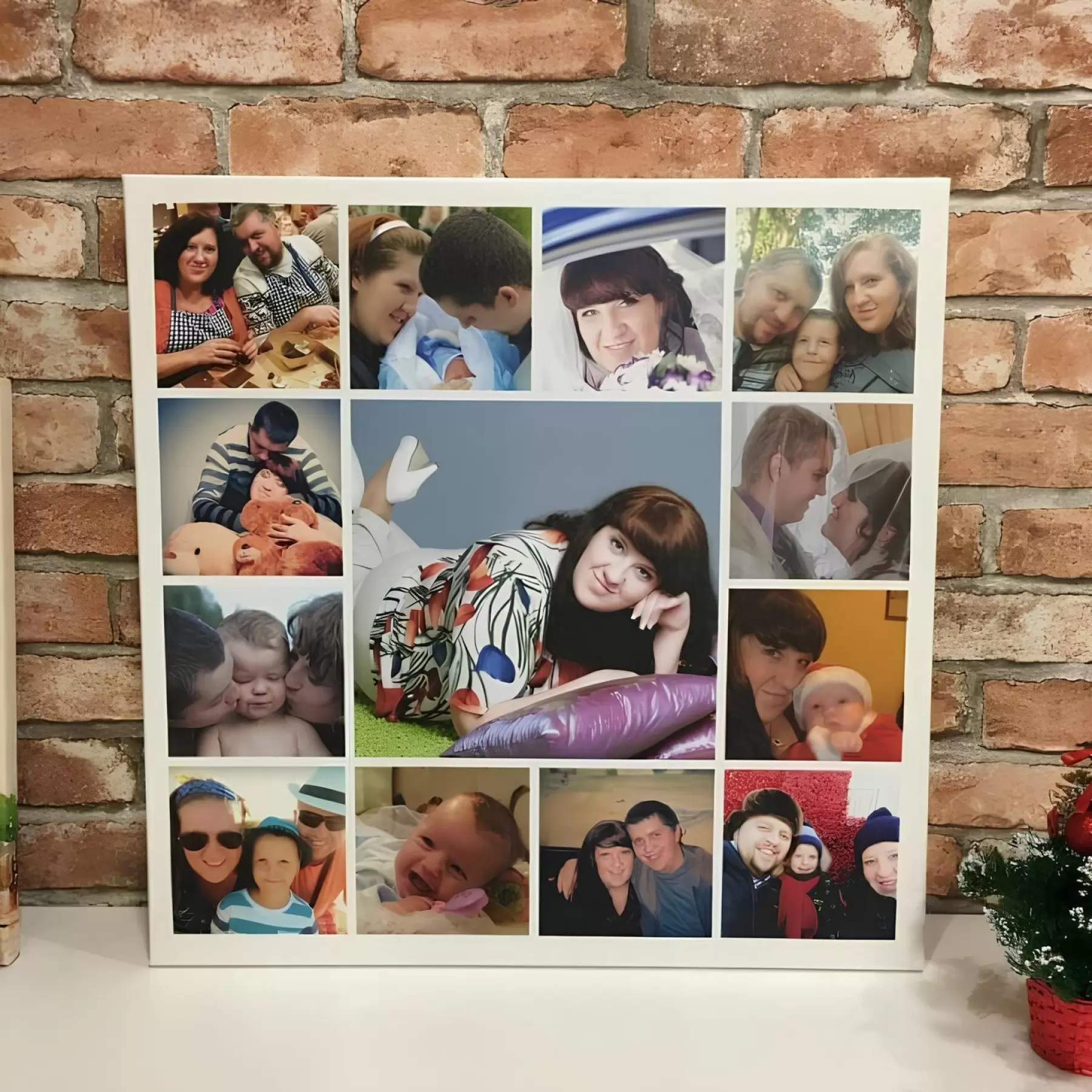 Fototapete Collage als leinwand s42671