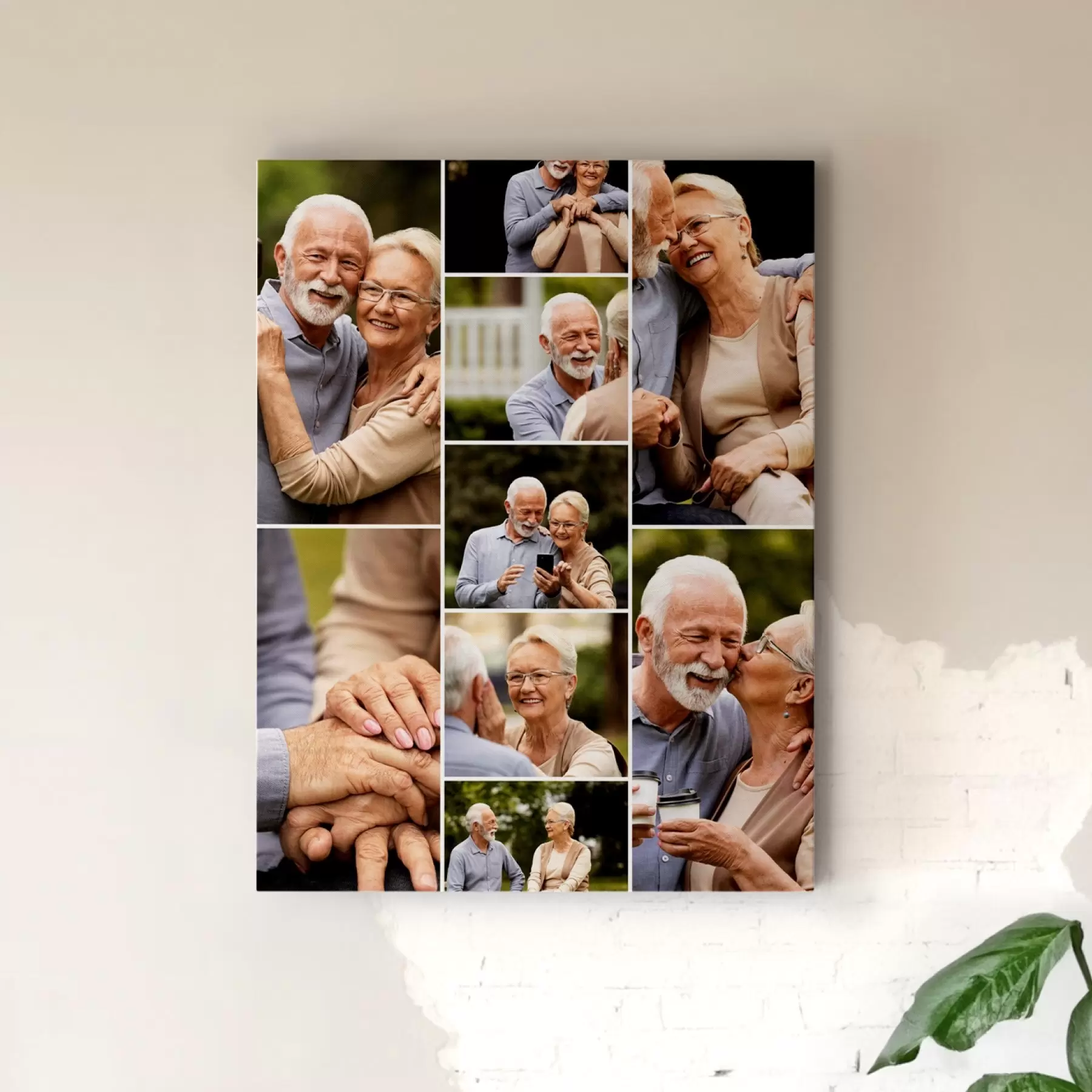 Fototapete Leinwand-Collage aus meinen Fotos s42689