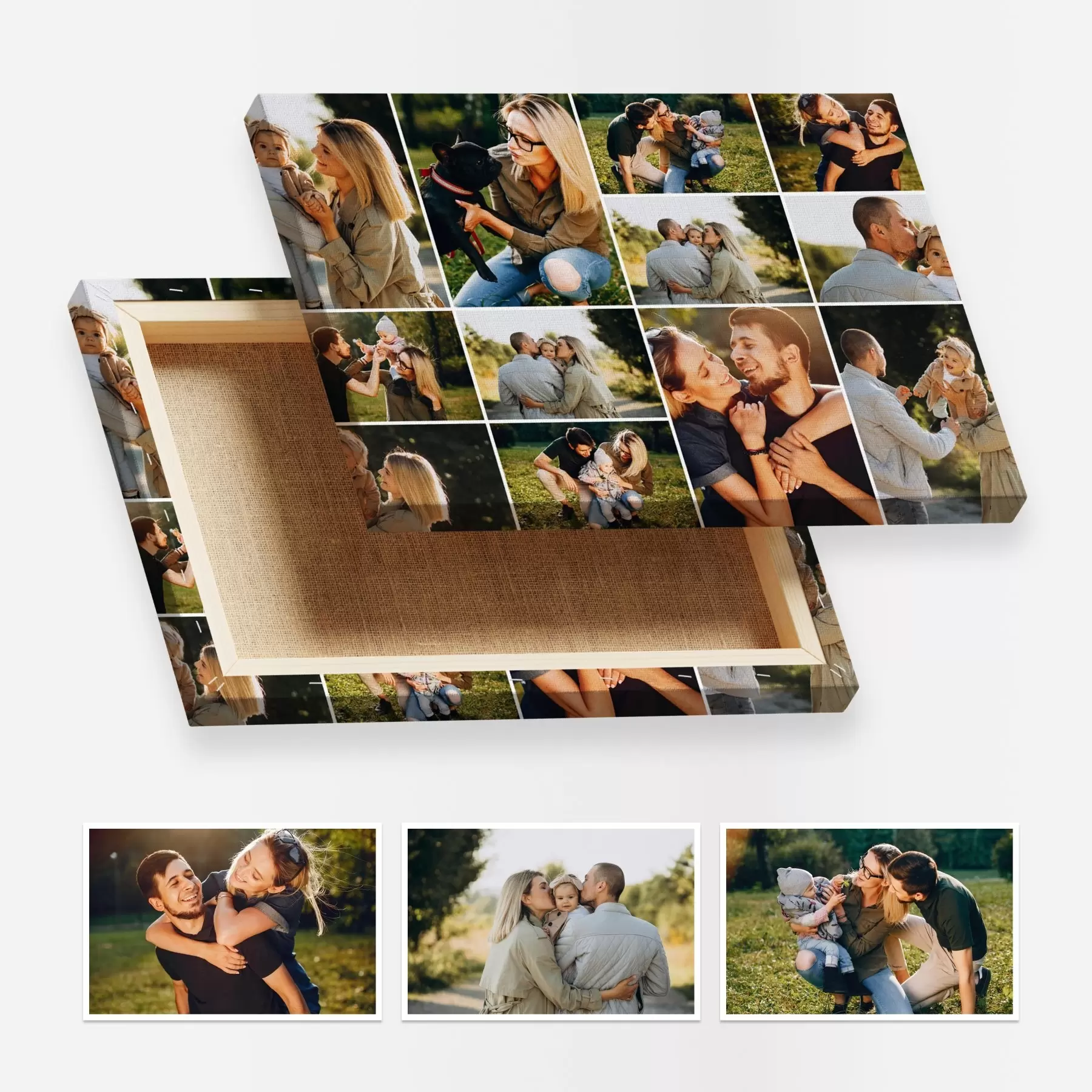 Fototapete Collage auf Leinwand kaufen s42693