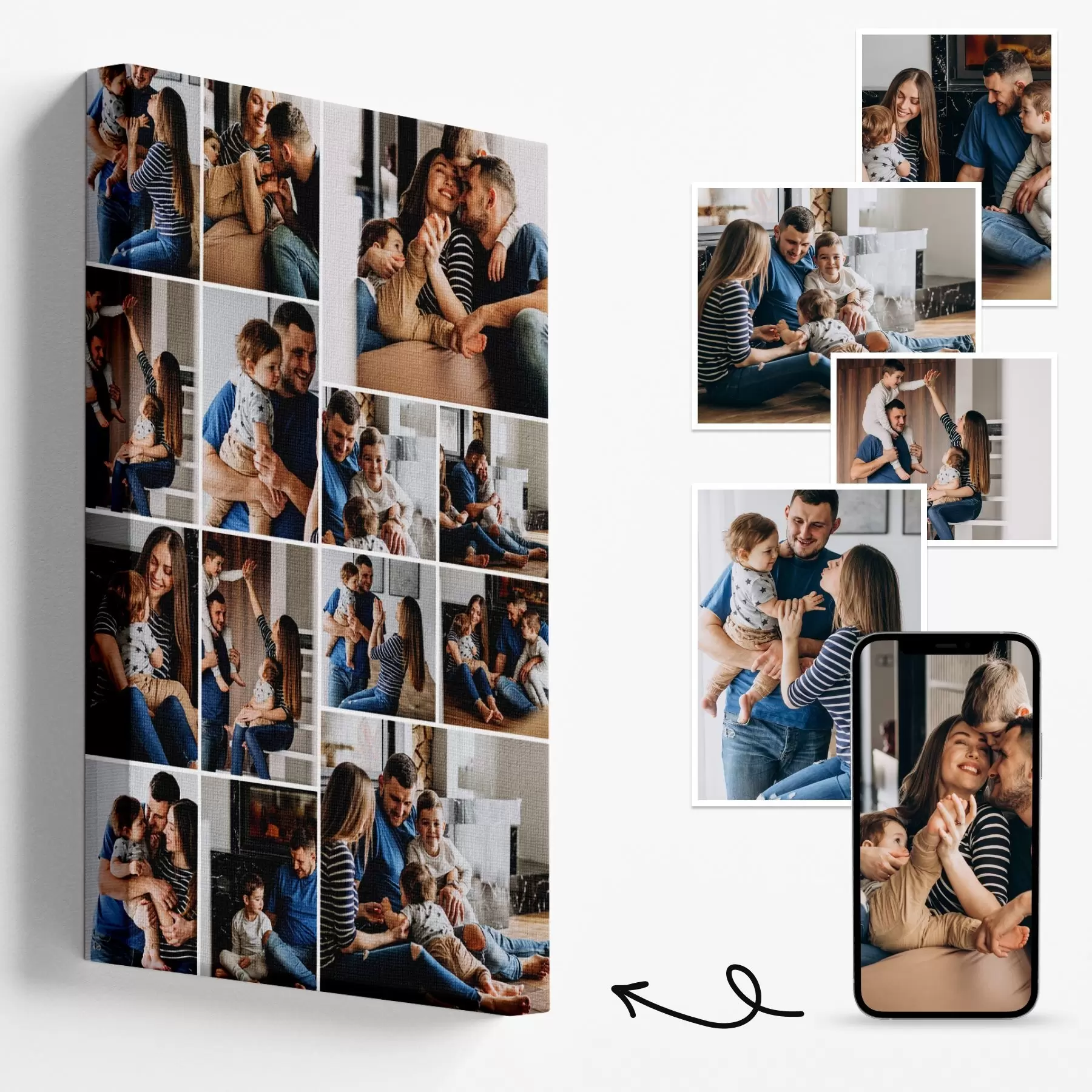 Fototapete Leinwand Collage kaufen s42694