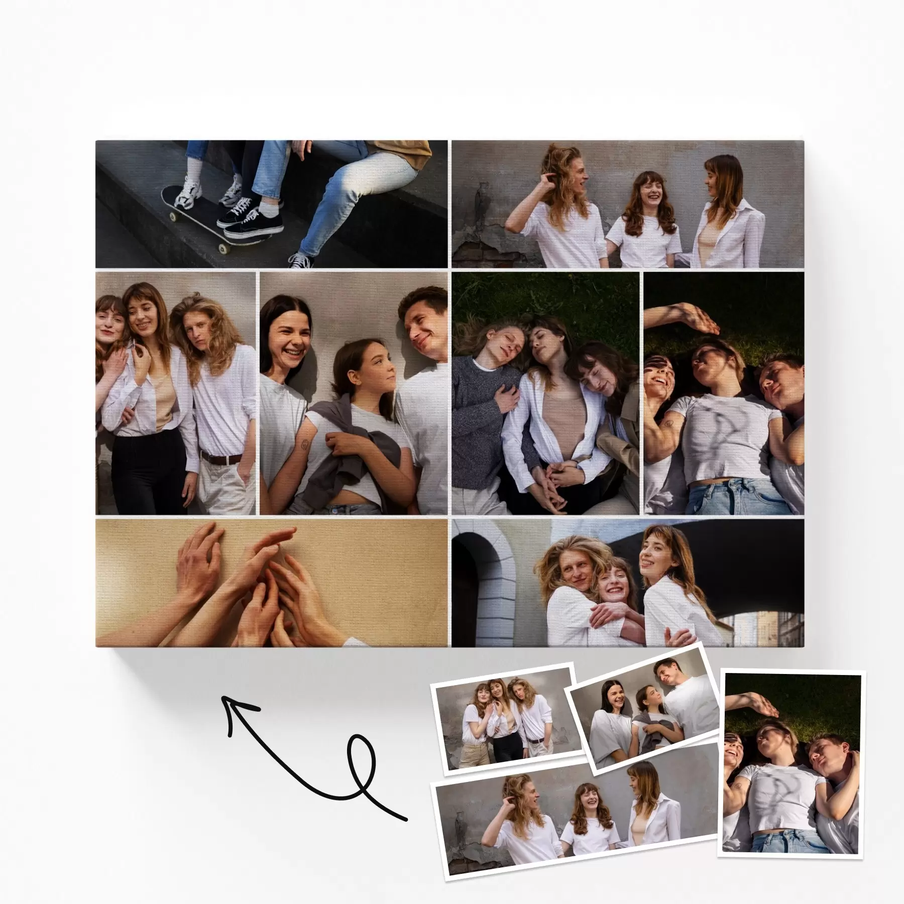 Fototapete Erstelle eine Leinwand Collage aus deinem Foto s42697