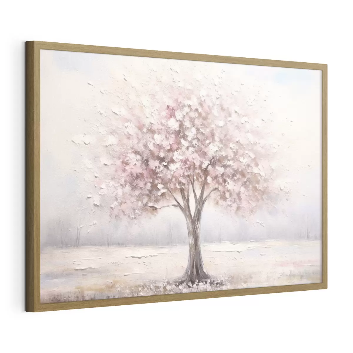 Poster Rosa Holz f42629