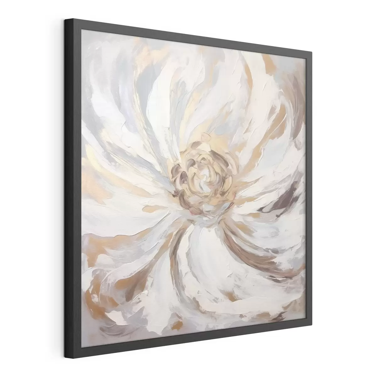 Poster Große weiße Blume Trend f42636