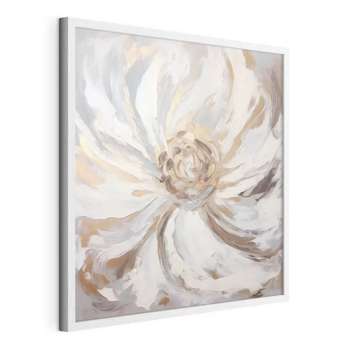 Poster Große weiße Blume Trend f42636