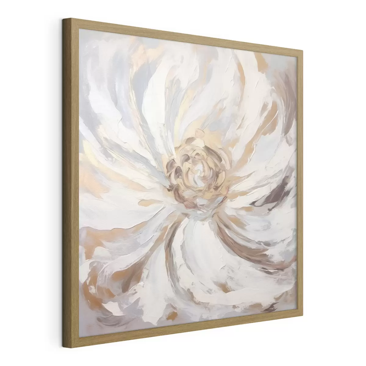 Poster Große weiße Blume Trend f42636