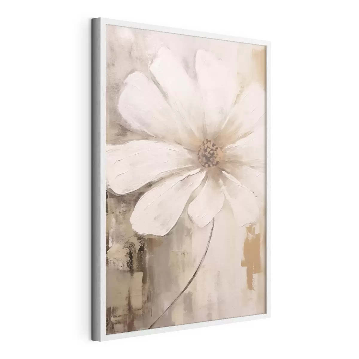 Poster Große weiße Blume f42641