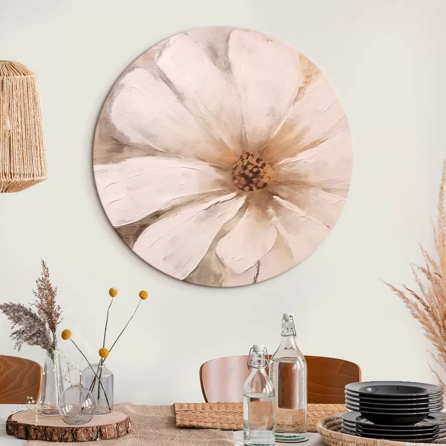 Fototapete Große weiße Blume r42641