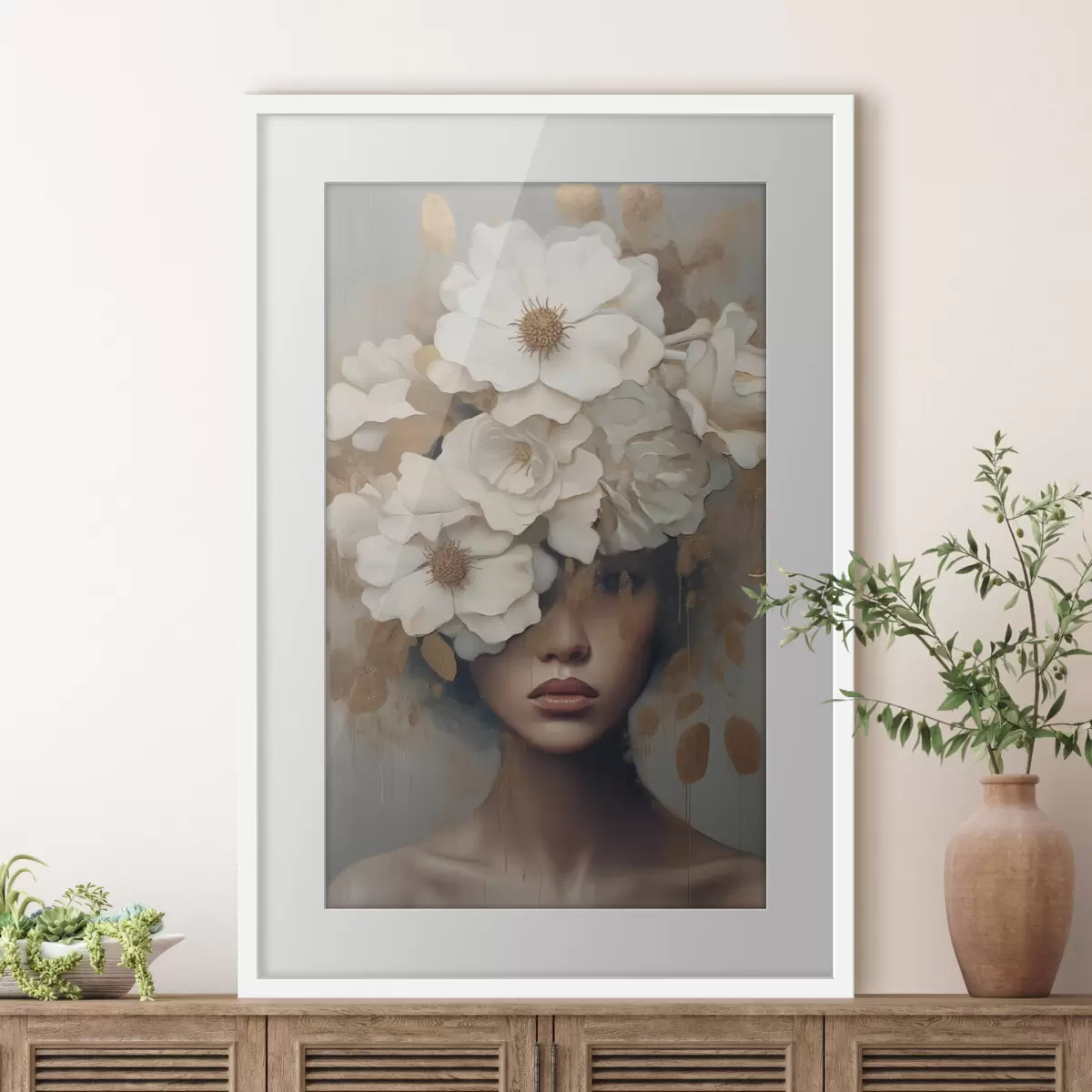 Poster Weiße Gedanken f42664