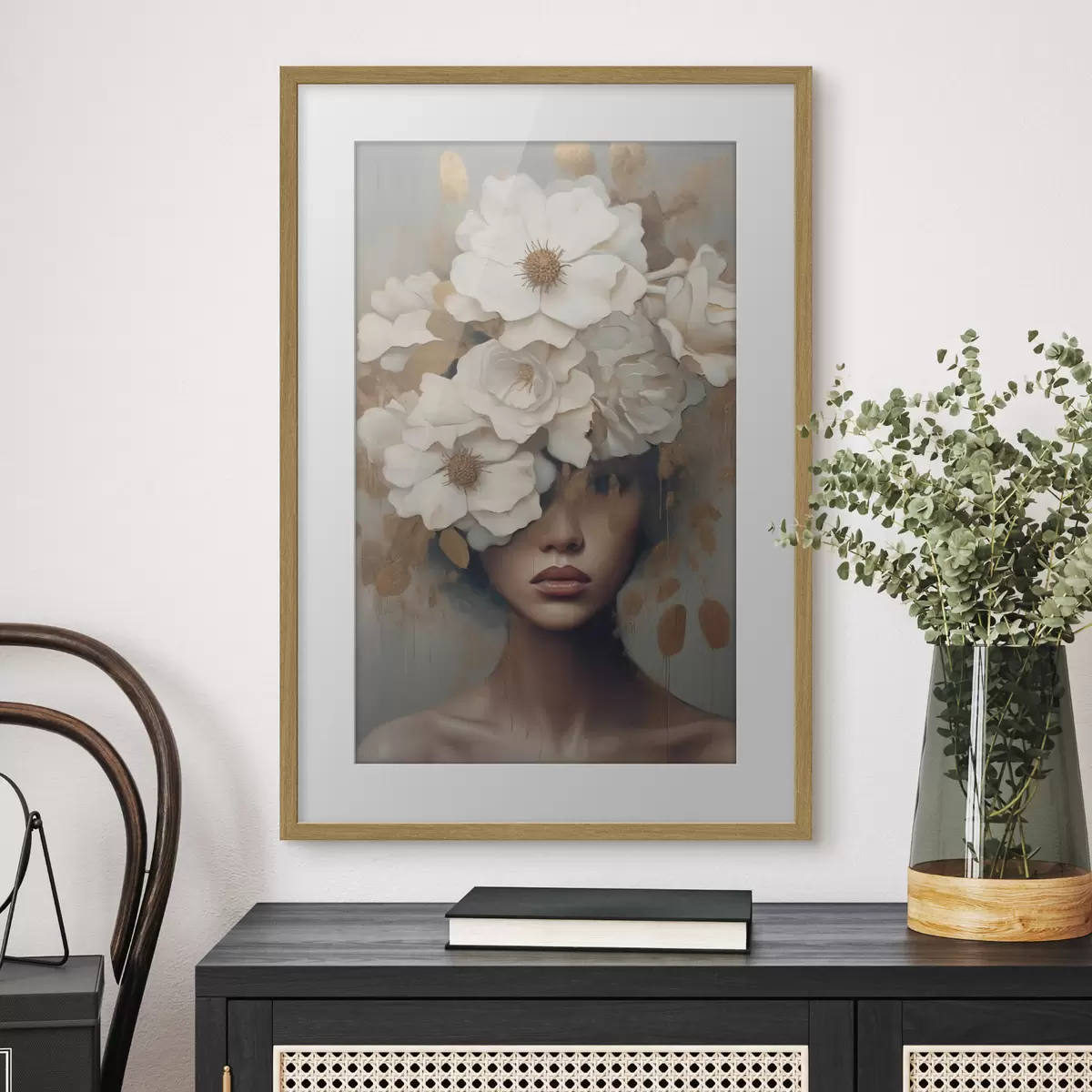 Poster Weiße Gedanken f42664