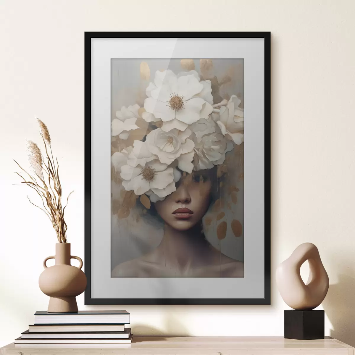 Poster Weiße Gedanken f42664