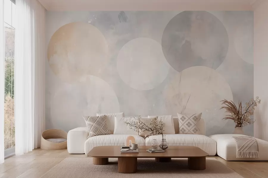 Fototapete Abstrakte Tapete Tanz der Planeten w02911