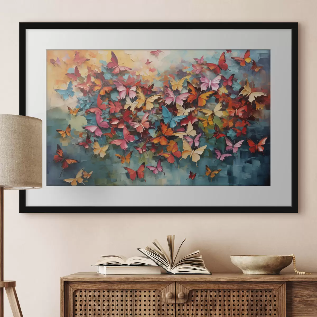 Poster Freude hebt ab f42728