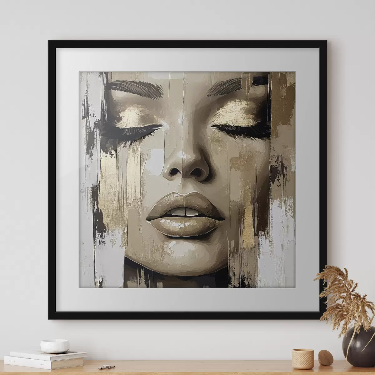 Poster Frieden und Tiefe f42598