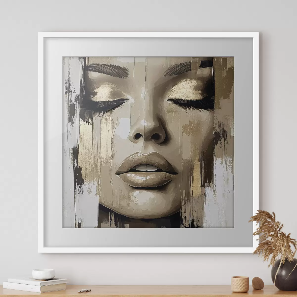 Poster Frieden und Tiefe f42598