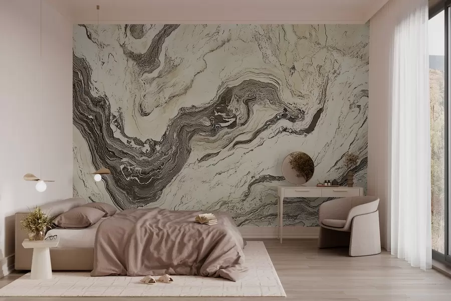 Fototapete imitation von Marmor mit Adern w03011