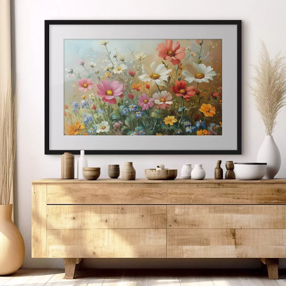 Poster Leuchtende Wildblumen f42852