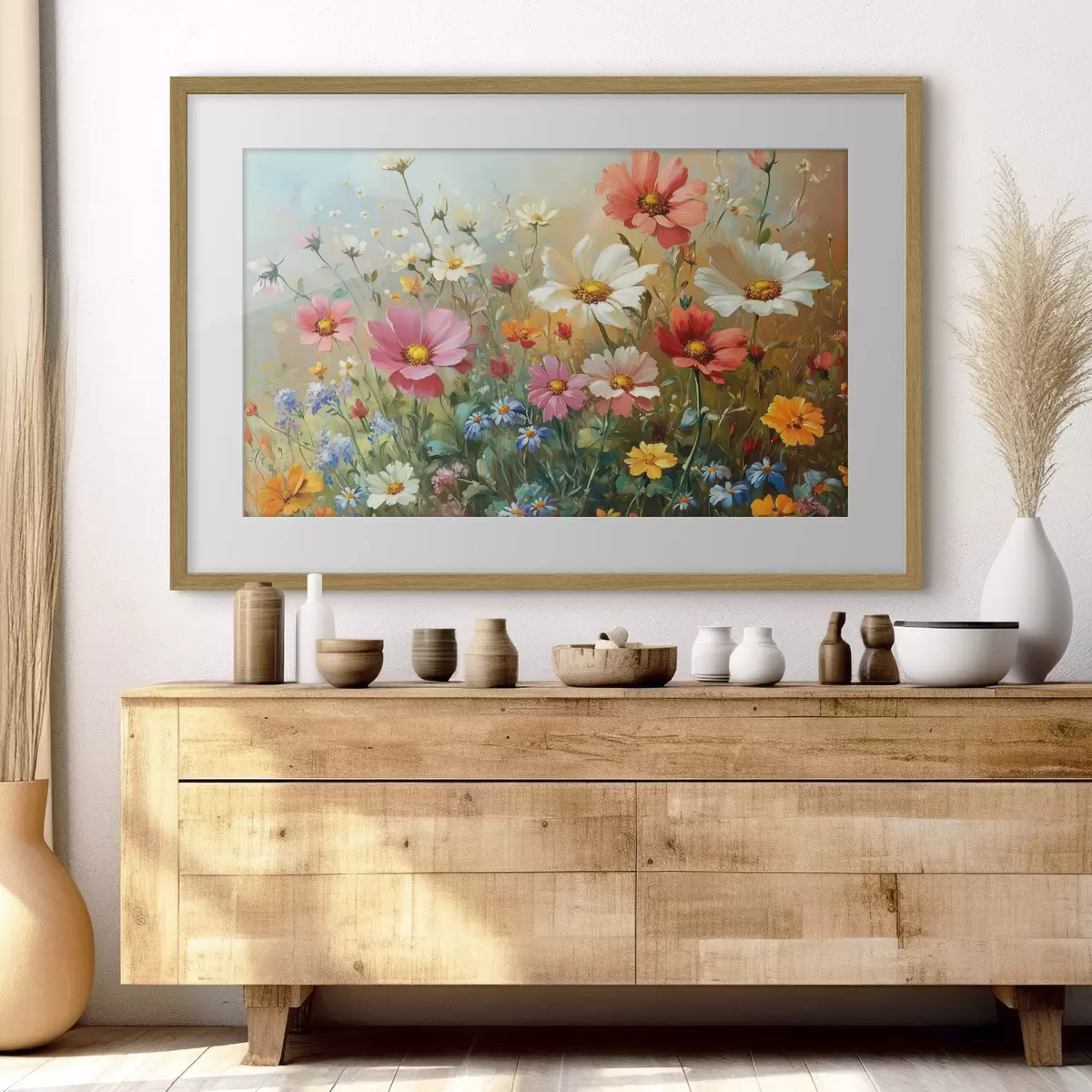 Poster Leuchtende Wildblumen f42852
