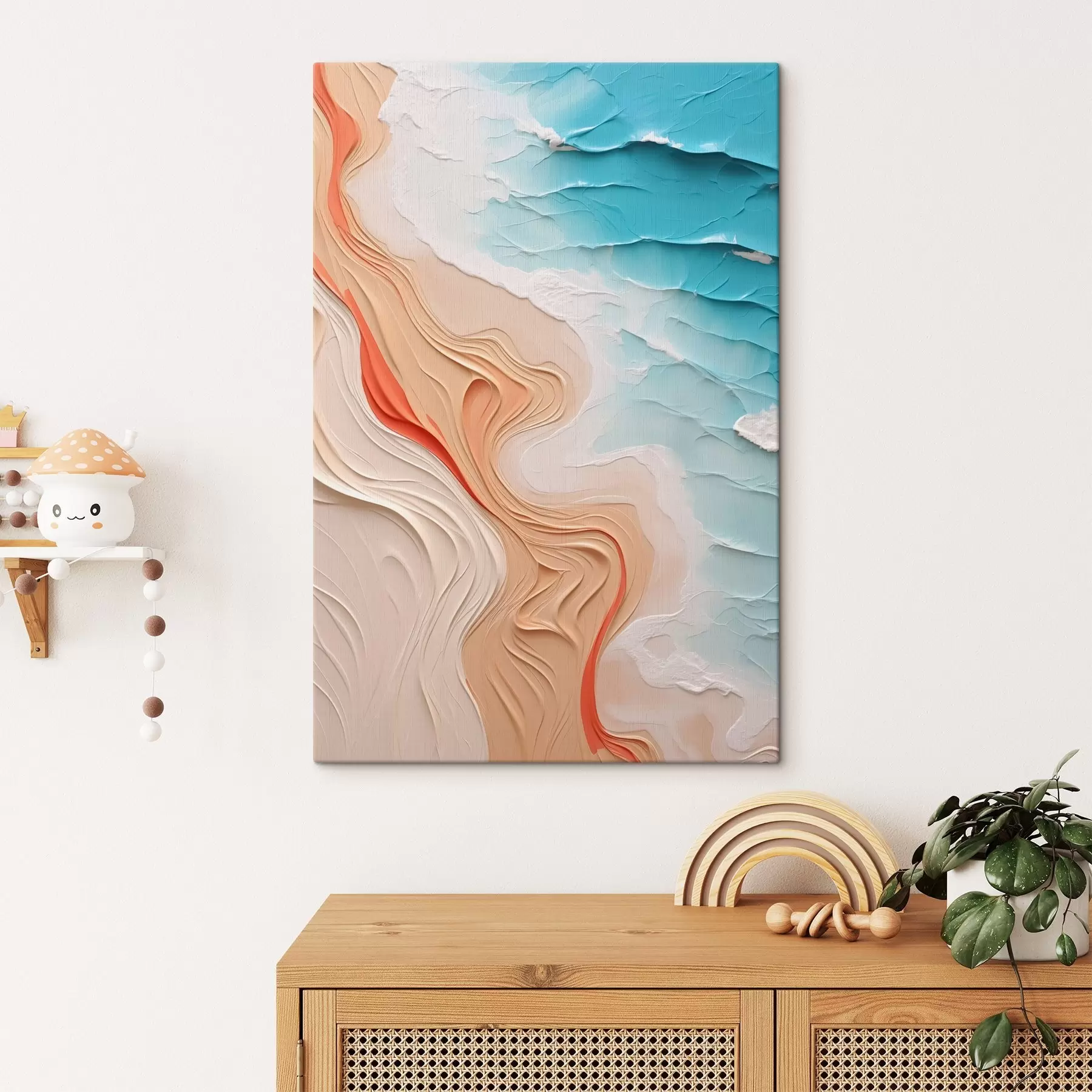 Fototapete Abstrakte Meereslandschaft s42903