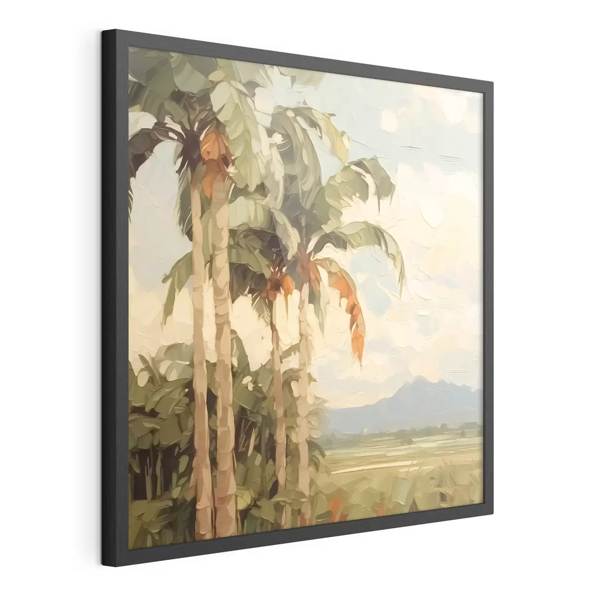 Poster Palmen Nachahmung Malerei f42898