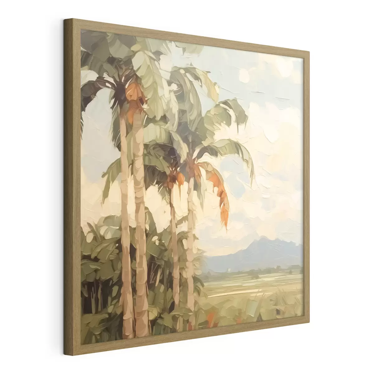 Poster Palmen Nachahmung Malerei f42898