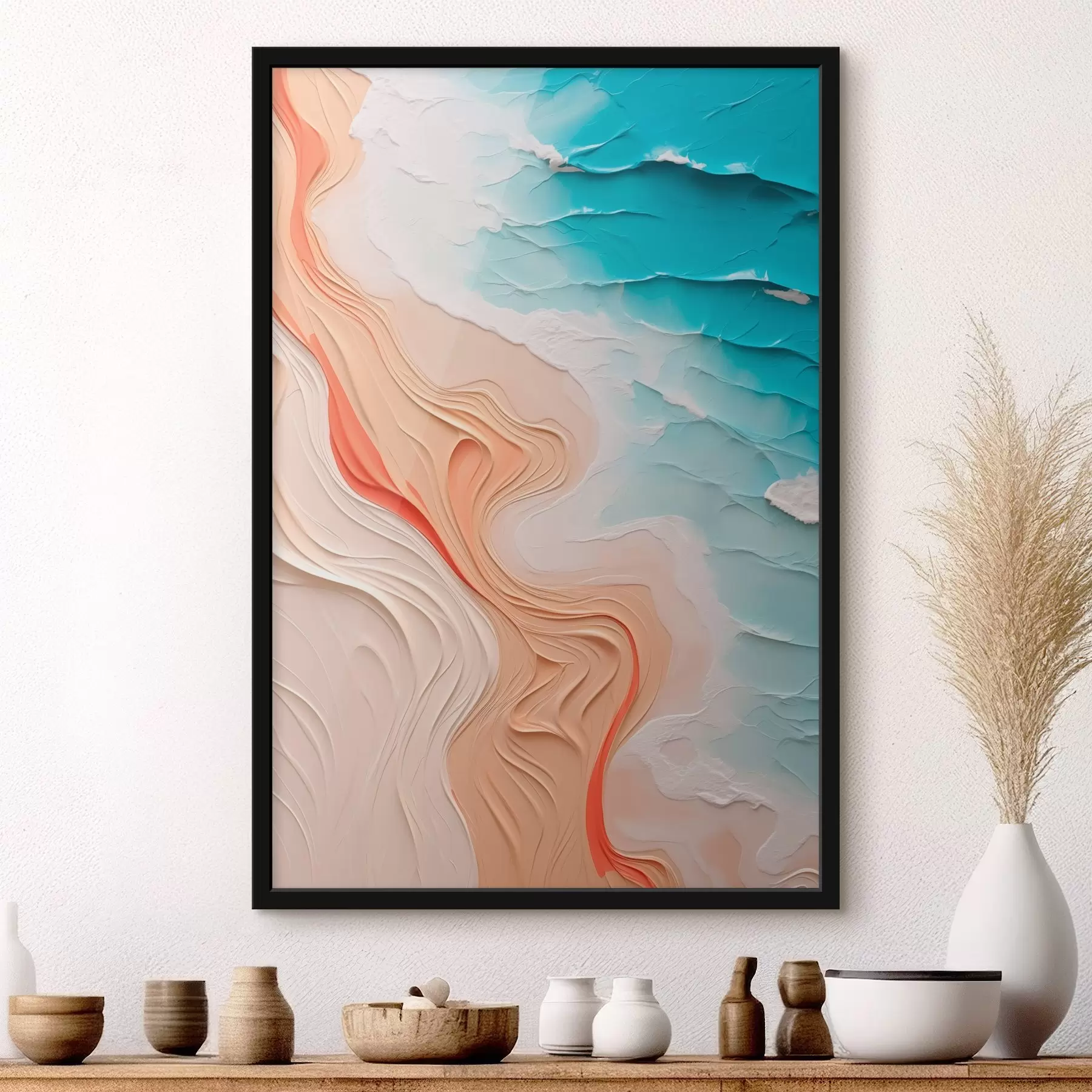 Fototapete Abstrakte Meereslandschaft f42903