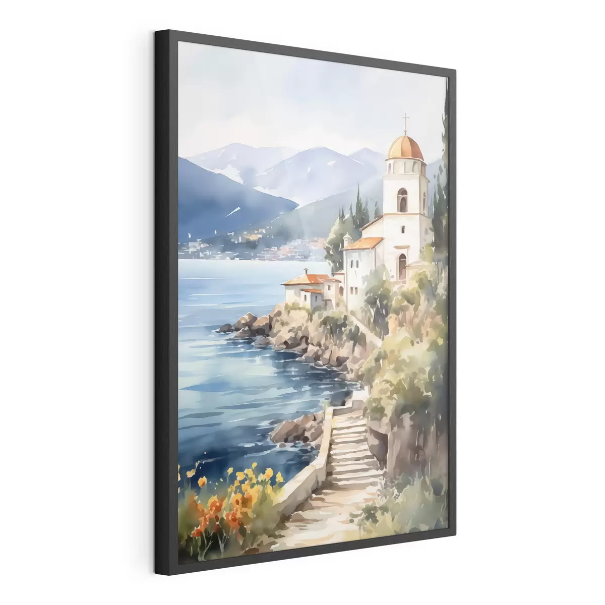 Poster Gebet am Ufer f42962