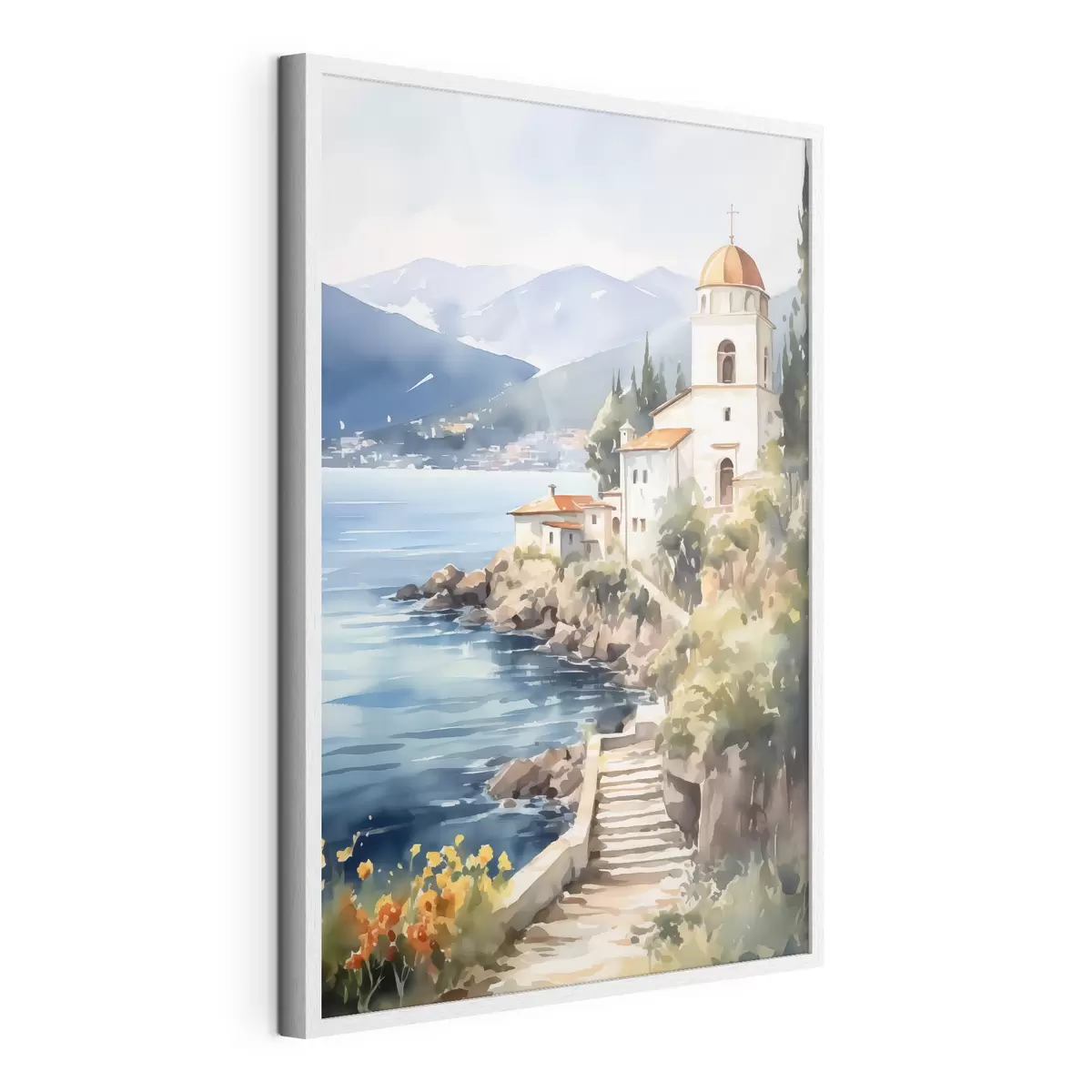 Poster Gebet am Ufer f42962
