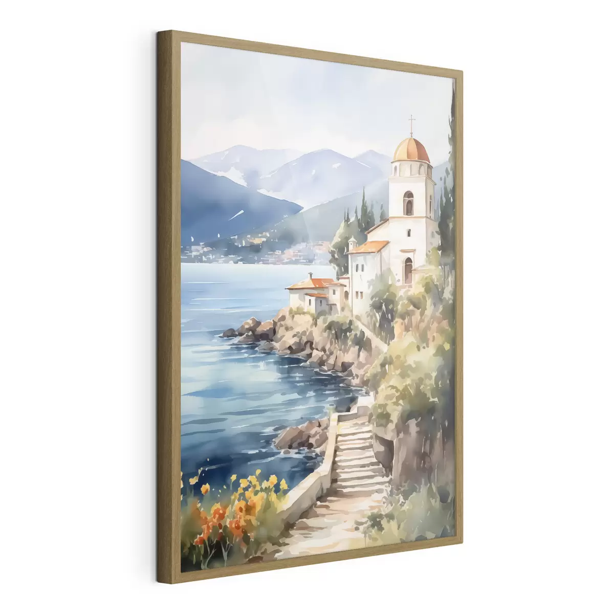 Poster Gebet am Ufer f42962