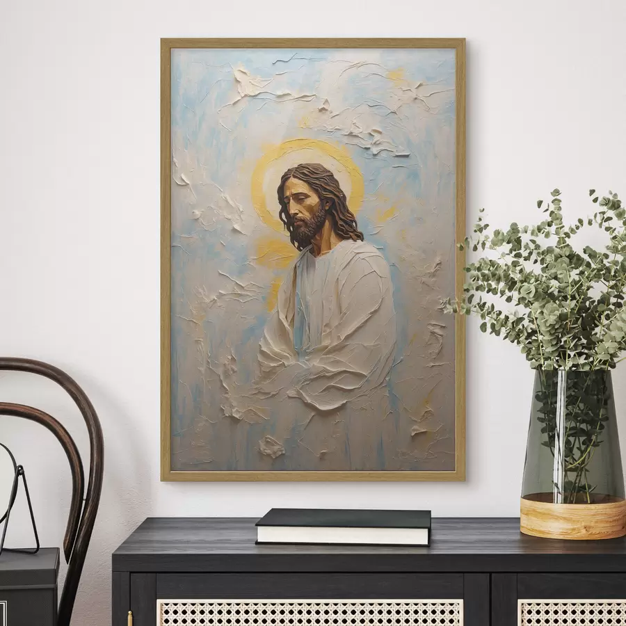 Fototapete Jesus Christus im Stil Ölgemälde f42768