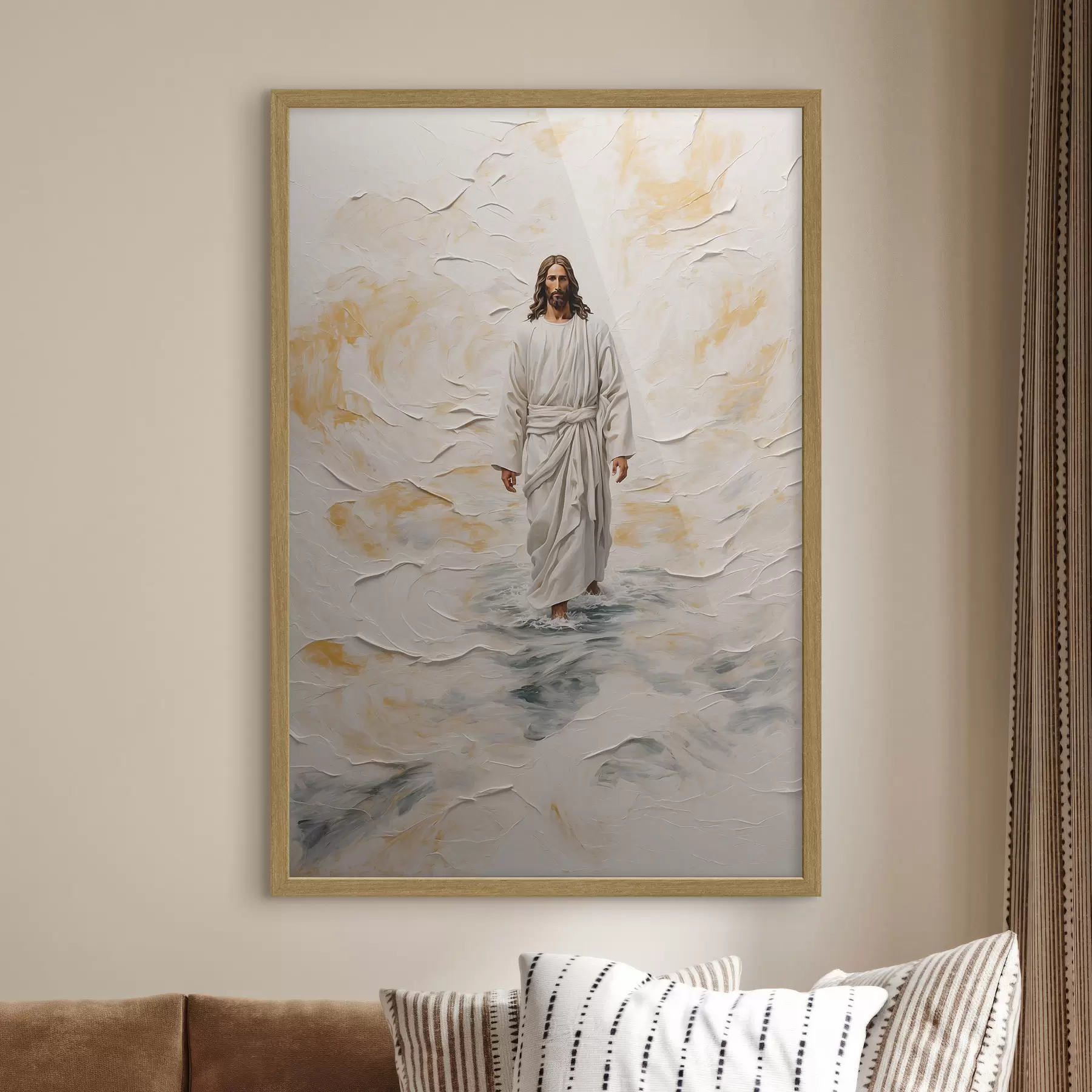 Fototapete Christus auf dem Wasser f42769