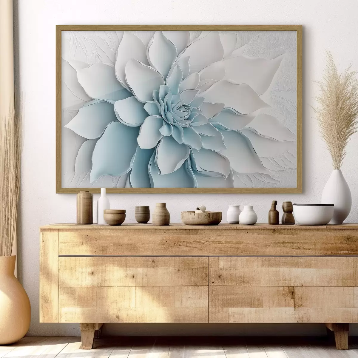 Poster Große Blume f43023