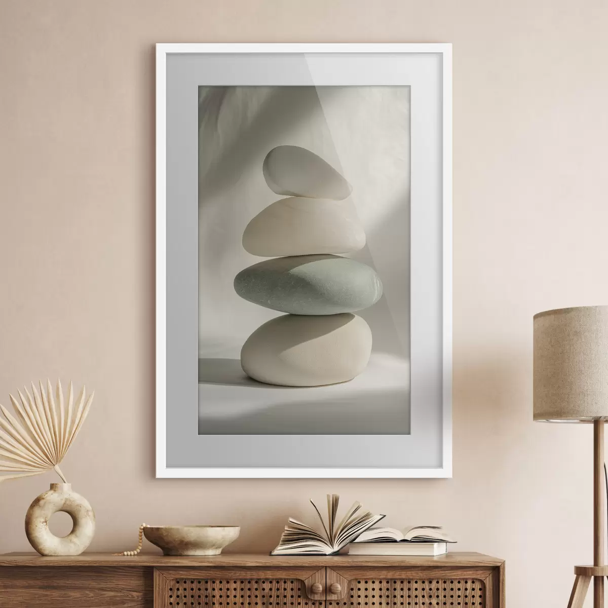 Poster Ästhetische Steine, Realismus, Wohnkultur, natürliche Beleuchtung f43048