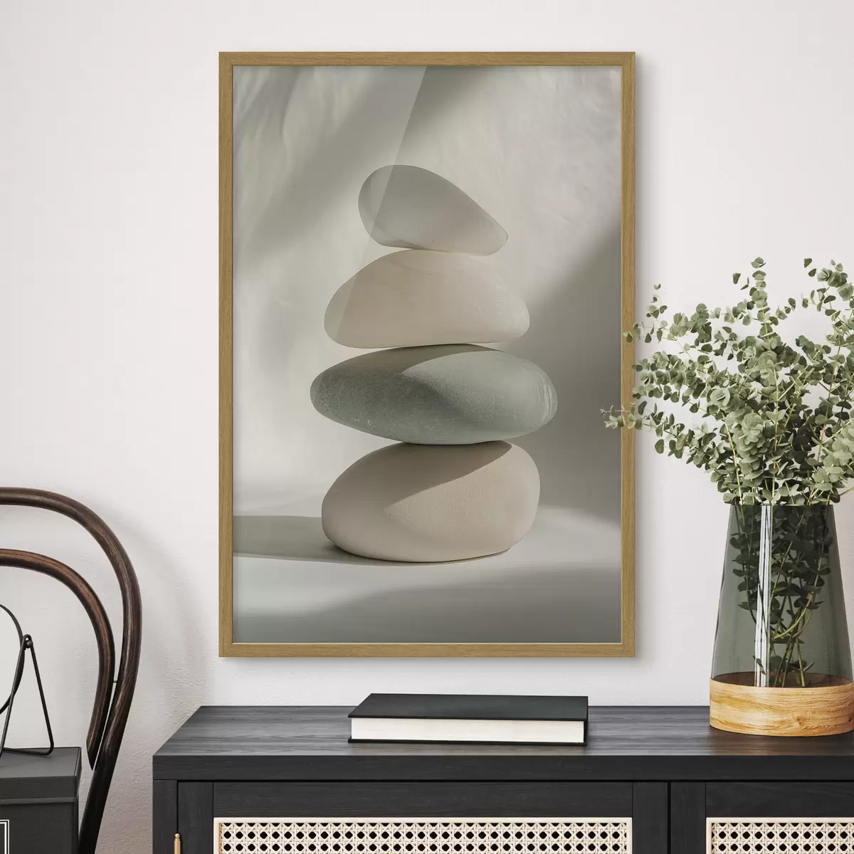 Poster Ästhetische Steine, Realismus, Wohnkultur, natürliche Beleuchtung f43048