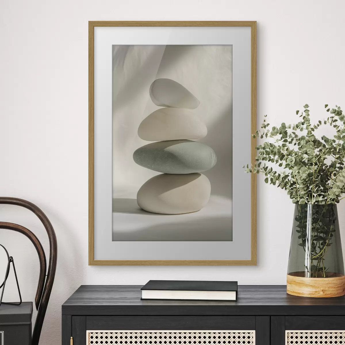Poster Ästhetische Steine, Realismus, Wohnkultur, natürliche Beleuchtung f43048