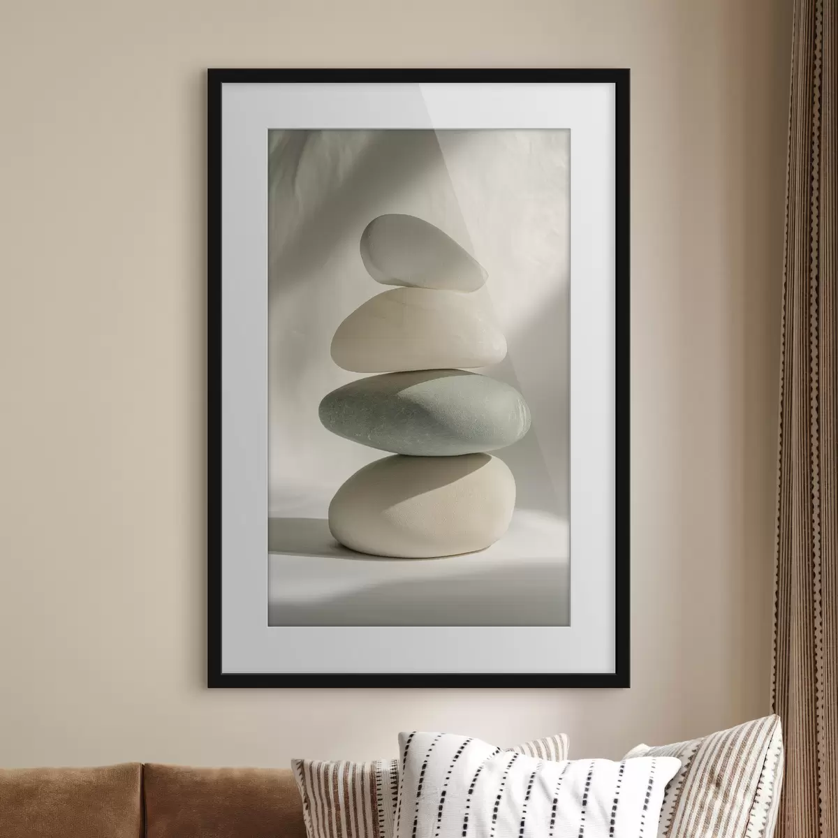 Poster Ästhetische Steine, Realismus, Wohnkultur, natürliche Beleuchtung f43048
