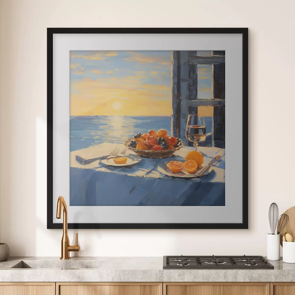 Poster Geschmacksrichtung Sonnenaufgang f43141