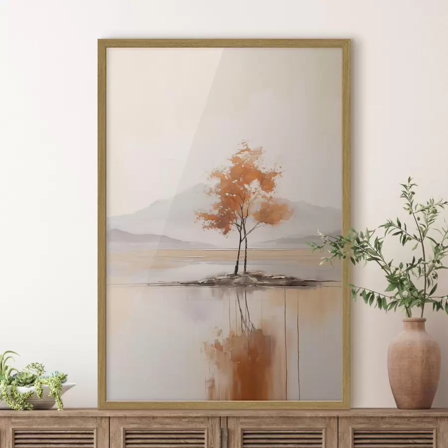 Fototapete Insel des Herbstes f43147