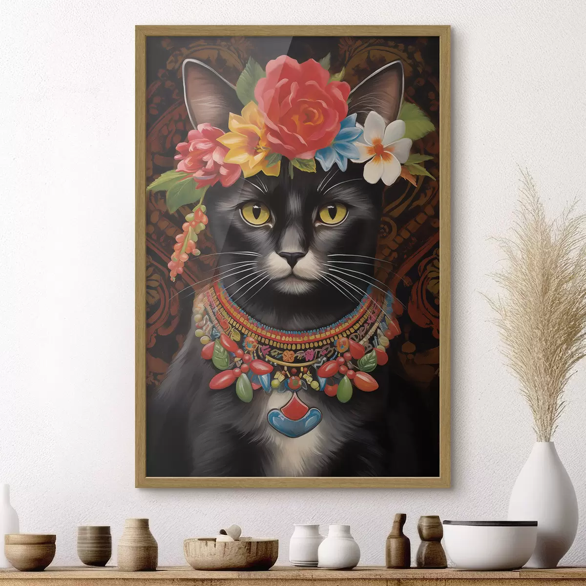 Poster Die Magie der ukrainischen Katze f43150