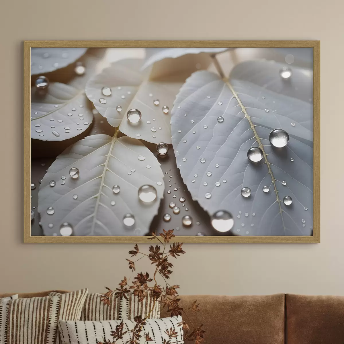 Poster Tau auf Weiß f43159