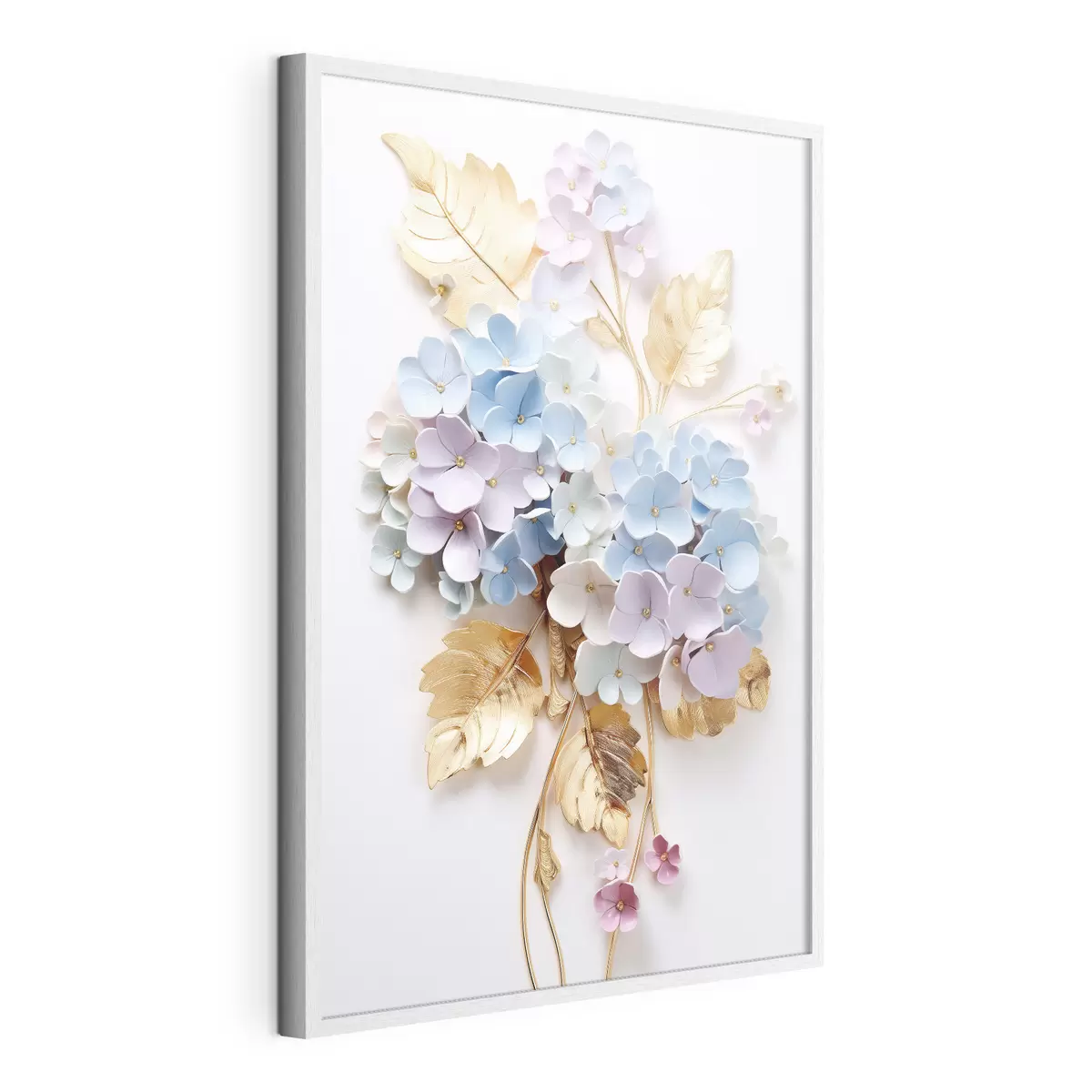 Poster Zarte Zweige der Hortensie f43122