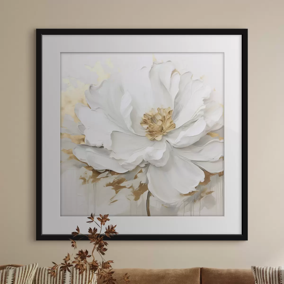 Poster Große Blume f43127