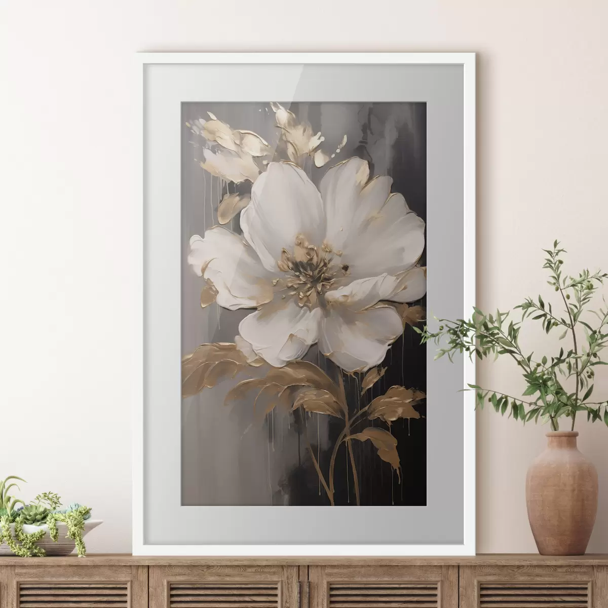 Poster Schöne leichte Blume f43207